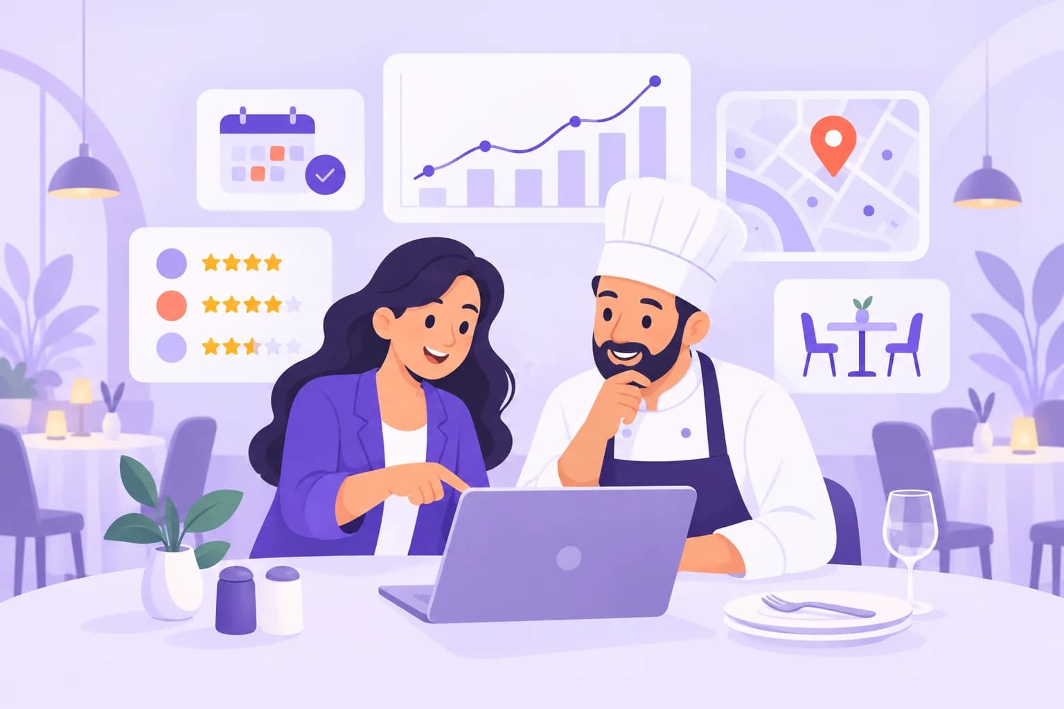 Planning local marketing for restaurant businesses