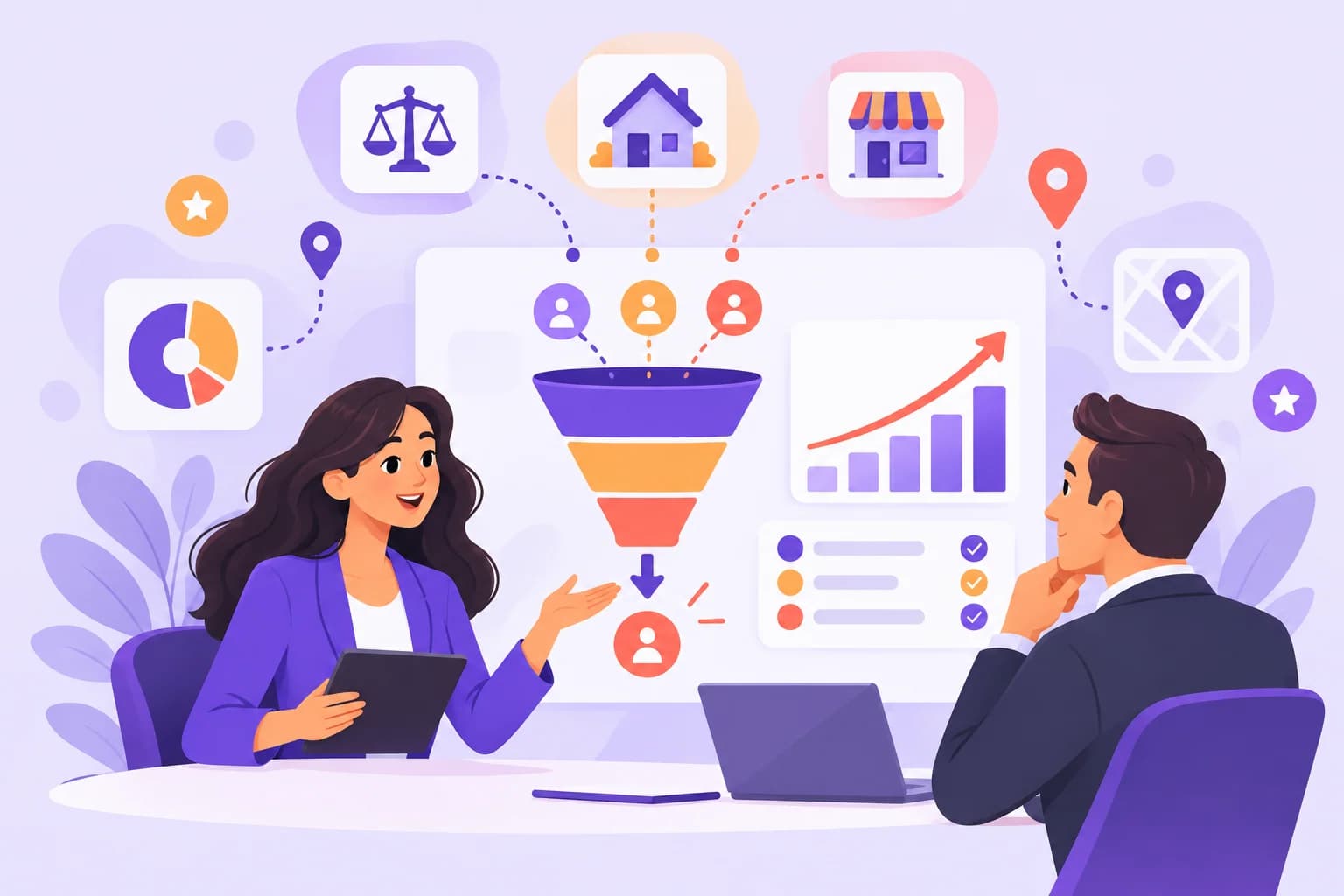 Planning local marketing for franchise businesses