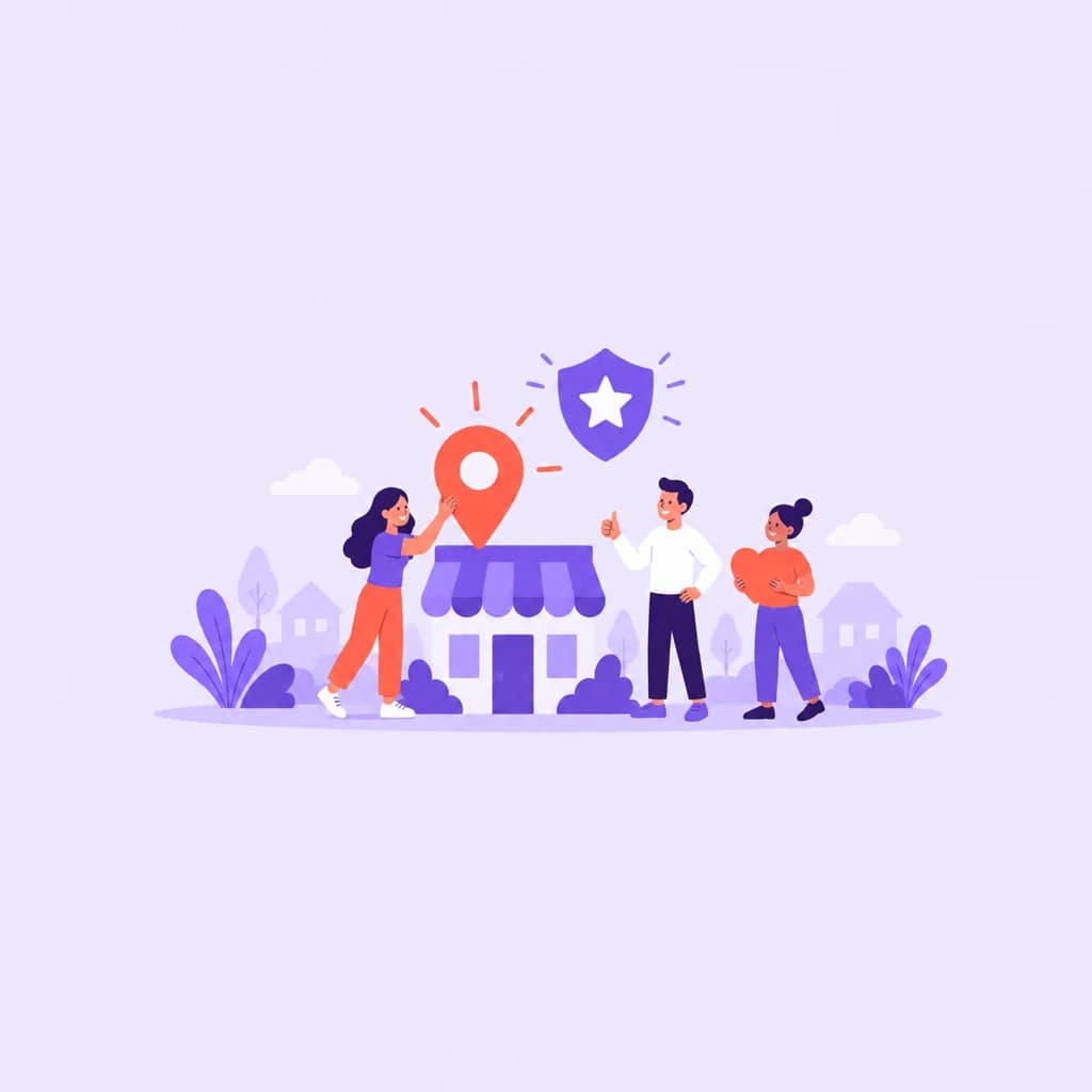 Build local authority with landing pages