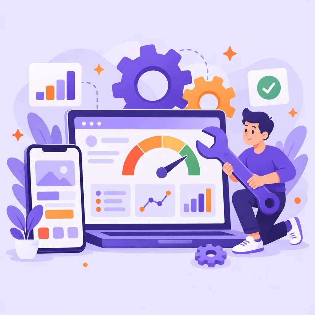 Testing a WordPress site's speed and mobile layout