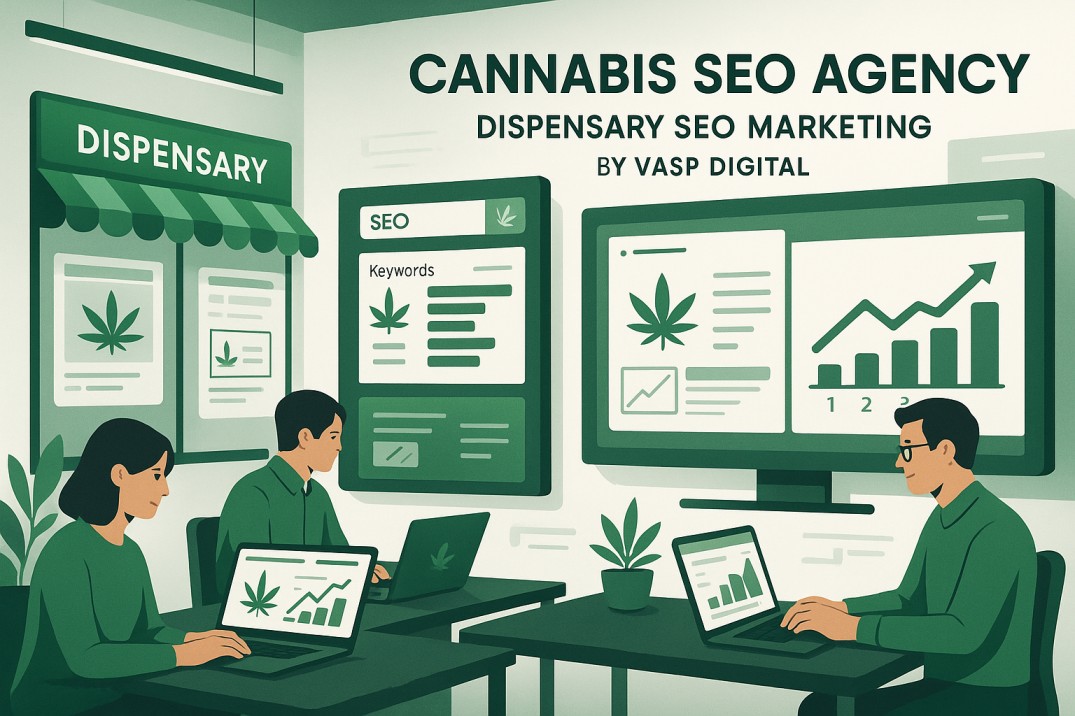 SEO agency for cannabis, dispensary and marijuana