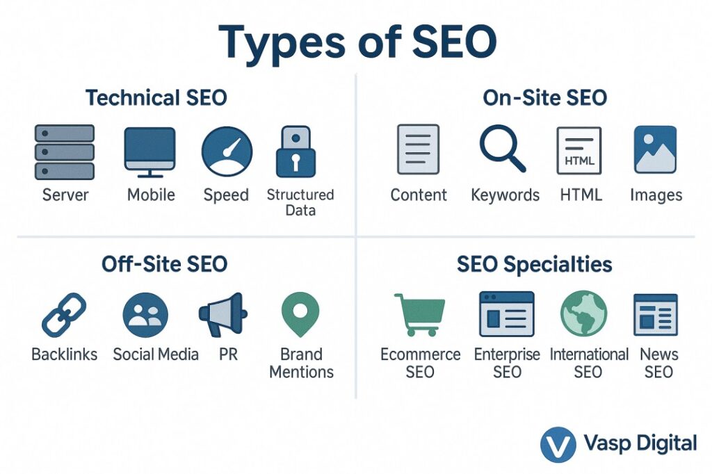 Types of Search Engine Optimization