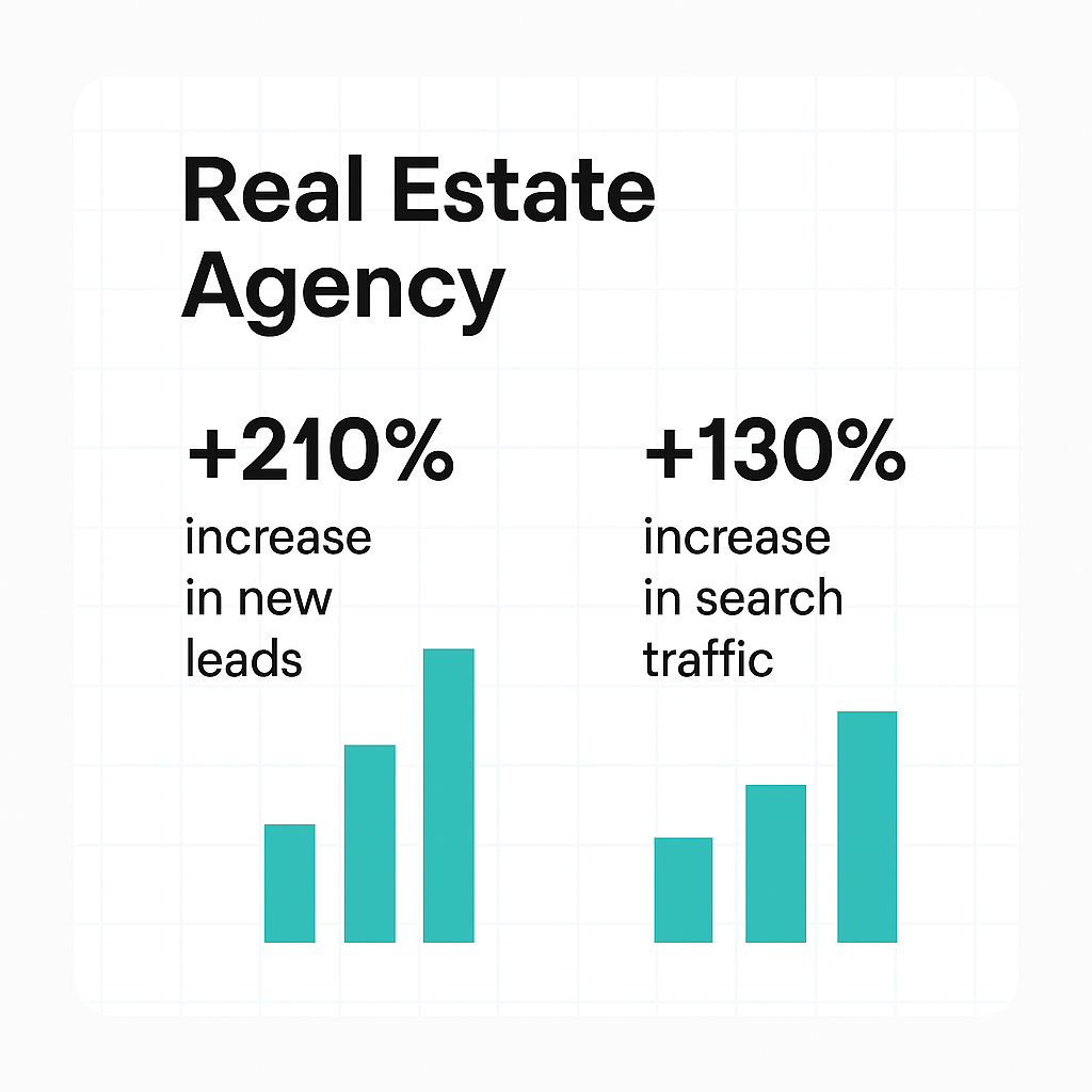 Real Estate Agency SEO Client