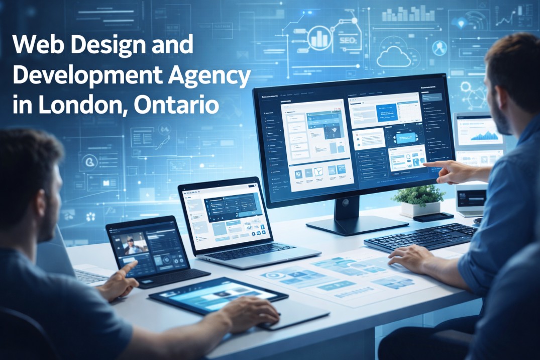 Website design and development agency in London, Ontario